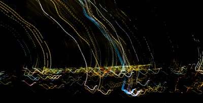 Edited shot of Montreal city landscape